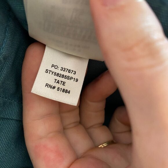 Patagonia 100% Cotton, Teal Mini Skirt, Canvas Gorpcore Outdoor Athleisure​​​​​ - Picture 9 of 11